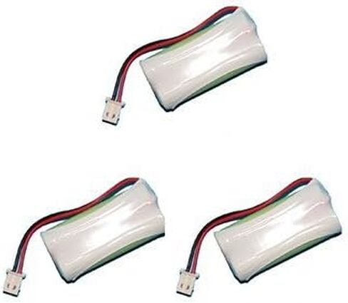 Synergy Digital Cordless Phone Batteries, Works with Vtech CS6629-3 Cordless Phone, Combo-Pack Includes: 3 x EM-CPH-515J Batteries in Saudi Arabia