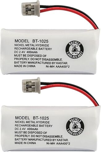 Kastar 3-pack BT-1025 بطارية متوافقة مع Uniden DECT 2080-5 DECT1363BK DECT1560 DECT1580 DECT1588 DECT1588-5 DECT2060 DECT2060-2 DECT2080 DECT2080-2 DECT20-2W DECT2080-3 in Kuwait