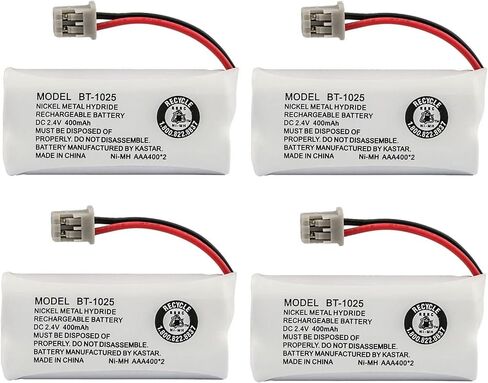 Kastar 3-pack BT-1025 بطارية متوافقة مع Uniden DECT 2080-5 DECT1363BK DECT1560 DECT1580 DECT1588 DECT1588-5 DECT2060 DECT2060-2 DECT2080 DECT2080-2 DECT20-2W DECT2080-3 in Kuwait
