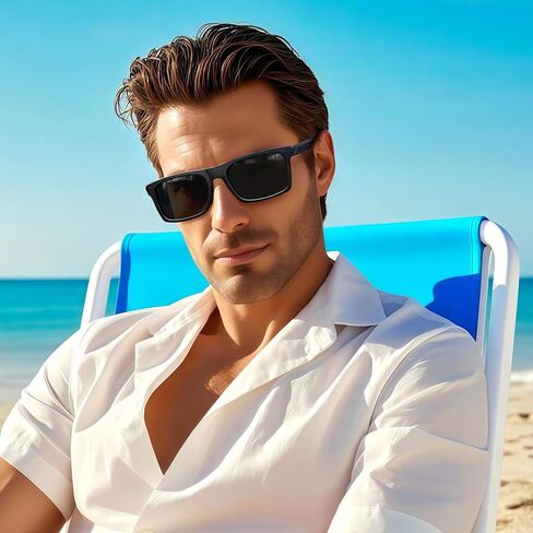 Joopin Polarized Big Square Sunglasses for Men, Trendy Large Sun Glasses for Women UV Protection, Unisex Sunnies Shades in Kuwait