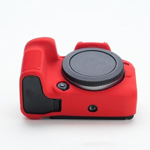 Soft Silicone Protective Cover Case Skin Anti-Scratch for Canon EOS R10 Camera (Yellow) in Saudi Arabia