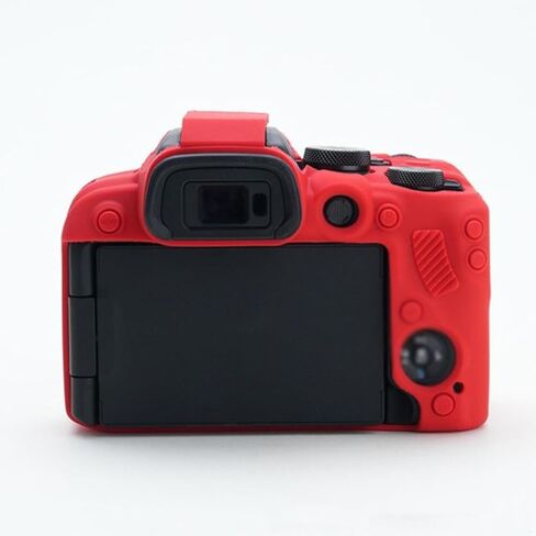 Soft Silicone Protective Cover Case Skin Anti-Scratch for Canon EOS R10 Camera (Yellow) in Saudi Arabia