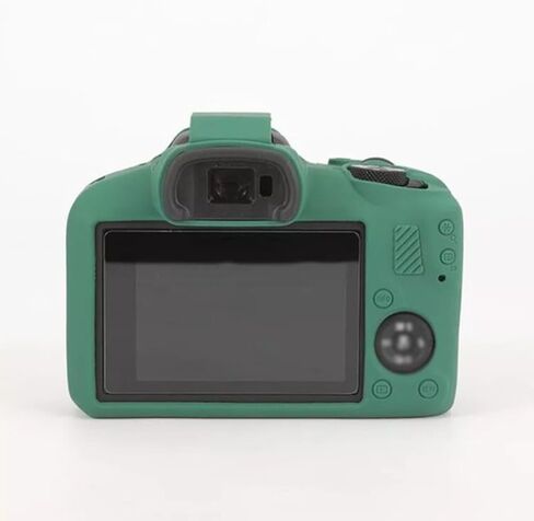 حقيبة الكاميرا في حجة جسم Silicone Armor Cover Cover Progenction لـ Canon EOS R100 (لـ R100 Black) in Kuwait