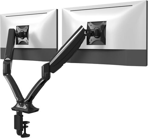 Monitor Stand for Flat Panel Screens, Height Adjustable Desk Mount (Dual) in Kuwait