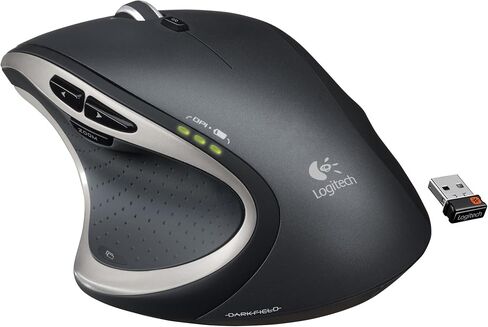 Logitech Wireless Performance Mouse MX للكمبيوتر الشخصي و MAC ، الماوس الكبير ، الماوس اللاسلكي طويل المدى (متجدد) in Saudi Arabia