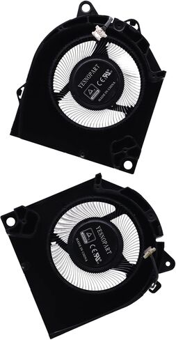 Replacement 12V CPU GPU Graphics Cooling Fans for Dell G15 5530 G16 7630 2023 Shipped with RTX 4050 4060 4070 in Saudi Arabia