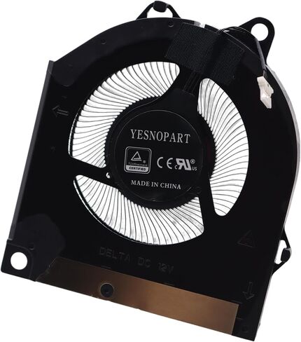 Replacement 12V CPU GPU Graphics Cooling Fans for Dell G15 5530 G16 7630 2023 Shipped with RTX 4050 4060 4070 in Saudi Arabia