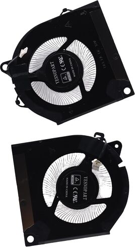 Replacement 12V CPU GPU Graphics Cooling Fans for Dell G15 5530 G16 7630 2023 Shipped with RTX 4050 4060 4070 in Saudi Arabia