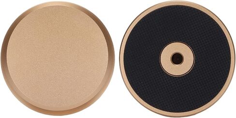 Record Turntables, Weight Stabilizer Vinyls Black Clamp Record Player Weight Stabilizer Turntable Accessory for Vinyls Record Weight Player (Gold) in Saudi Arabia