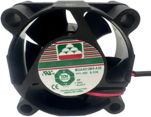 MGA4012MS-A20 Fan 4CM for 12V 0.11A 4020 40X40X20MM 2-Wire Cooling Fan in Saudi Arabia