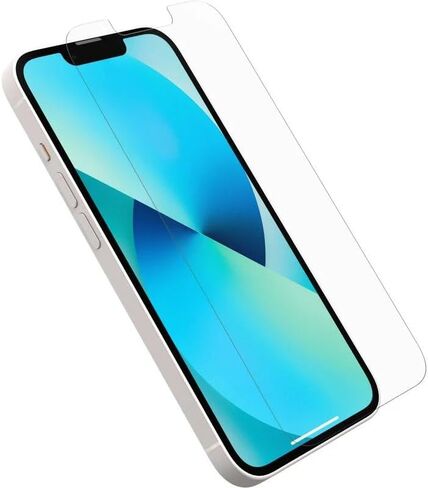 Otterbox - حامي شاشة مضادات الميكروبات الزجاجية ألفا لجهاز iPhone 14/13 Pro/13 - يحمي من القطرات والخدوش ، استجابة اللمس التي لا تشوبها شائبة ومقاومة لبصمات الأصابع in Saudi Arabia