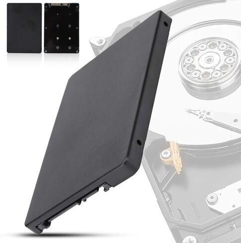 محول محول علبة القرص الصلب ، M.2 العلبة SATA SSD M.2 SSD العلبة NVME العلبة NVME إلى محول SATA (أسود) in Kuwait