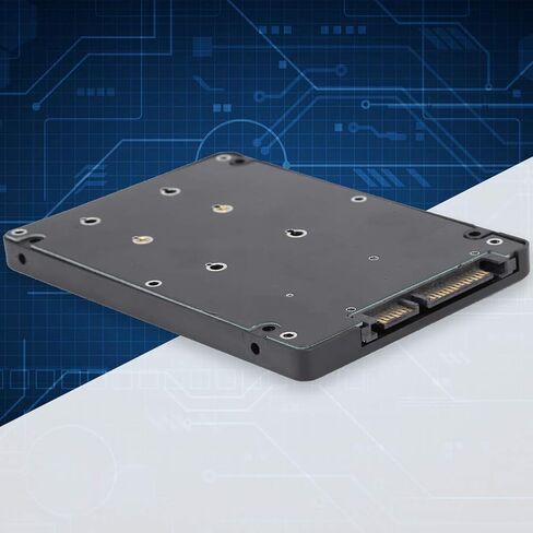 محول محول علبة القرص الصلب ، M.2 العلبة SATA SSD M.2 SSD العلبة NVME العلبة NVME إلى محول SATA (أسود) in Kuwait