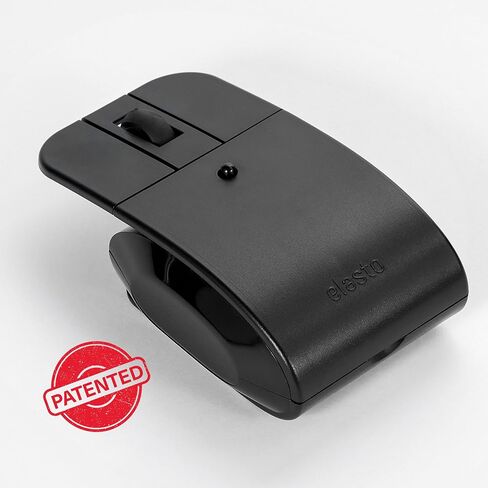Elasto Ergonomic Bluetooth Wireless Mouse M4 Set - يساعد في النفق الرسغي ، التهاب المفاصل ، آلام الأصابع والمعصم ، نقرة ضوء قابلة للتعديل - ضوء (لاسلكي) in Saudi Arabia