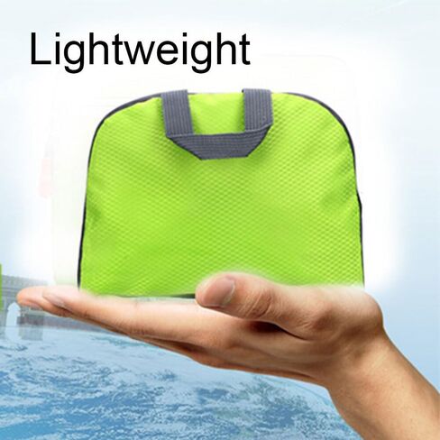 Foldable Diamond Grid Backpack Outdoor Travel Storage Bag for Camping,Hiking Green in Saudi Arabia