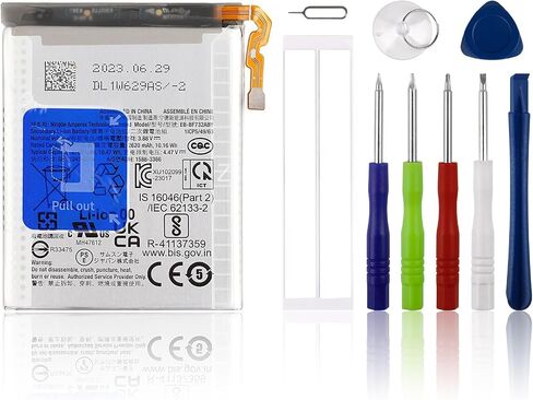 Rechargeable 0-Cycle Replacement Battery EB-BF732ABY Compatible with Sam Galaxy Z Flip 5 F731B with Tools in Saudi Arabia