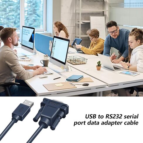 كابل تحويل USB إلى RS232 DB9PIN خط التدريع لطبقة متعددة لسلك طابعة نقل البيانات السريعة in Saudi Arabia