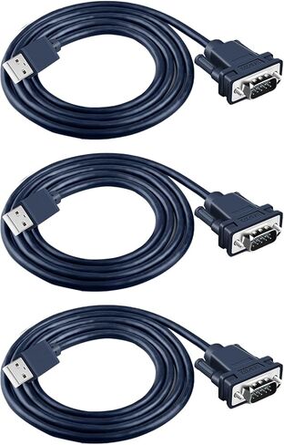 كابل تحويل USB إلى RS232 DB9PIN خط التدريع لطبقة متعددة لسلك طابعة نقل البيانات السريعة in Saudi Arabia