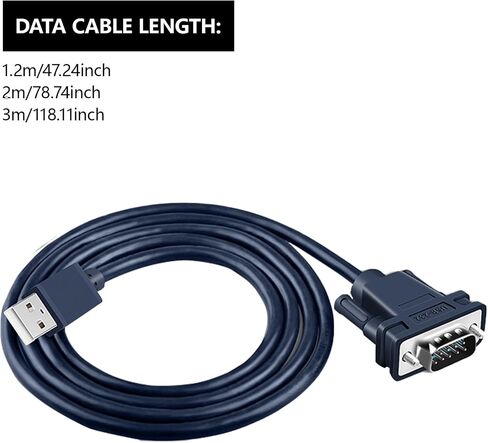 كابل تحويل USB إلى RS232 DB9PIN خط التدريع لطبقة متعددة لسلك طابعة نقل البيانات السريعة in Saudi Arabia