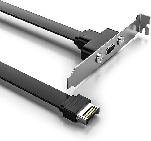 USB 3.1 TypeE to Type C Shielded Cable TypeE to Type C Front Panel Connection for Computer Enthusiasts in Saudi Arabia