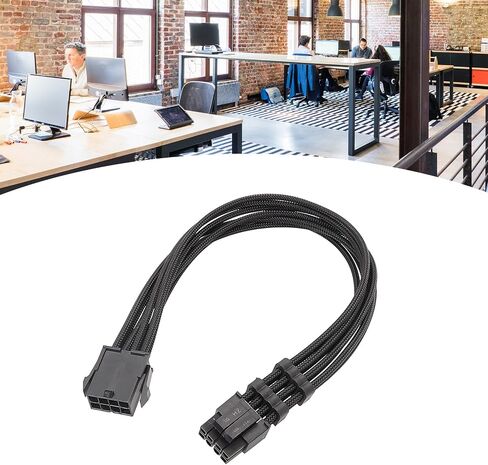 CPU 8 Pin Female to CPU 8Pin Male Power Supply Converter Adapter Extension Cable Converter Extension Cable for Mainboard in Saudi Arabia