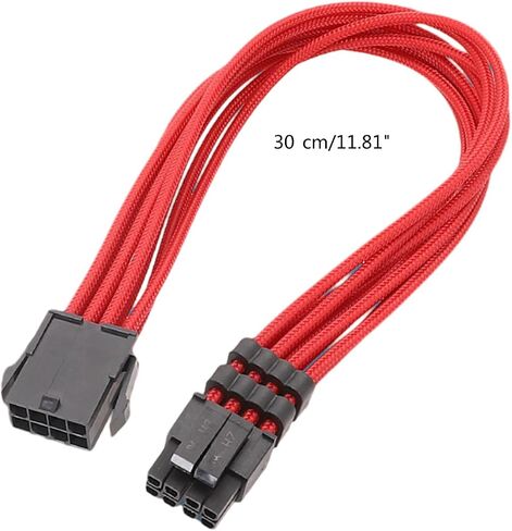 CPU 8 Pin Female to CPU 8Pin Male Power Supply Converter Adapter Extension Cable Converter Extension Cable for Mainboard in Saudi Arabia