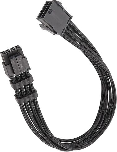 CPU 8 Pin Female to CPU 8Pin Male Power Supply Converter Adapter Extension Cable Converter Extension Cable for Mainboard in Saudi Arabia