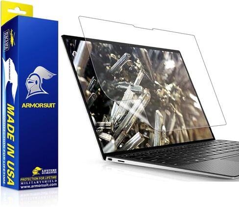 Armorsuit 2 Pack Pack anti Grows Protector لـ Dell XPS 13 9300 4K Touchscreen 2-in-1 13.4 Inch Militaryshield Mitte Matte-Made in USA in Saudi Arabia