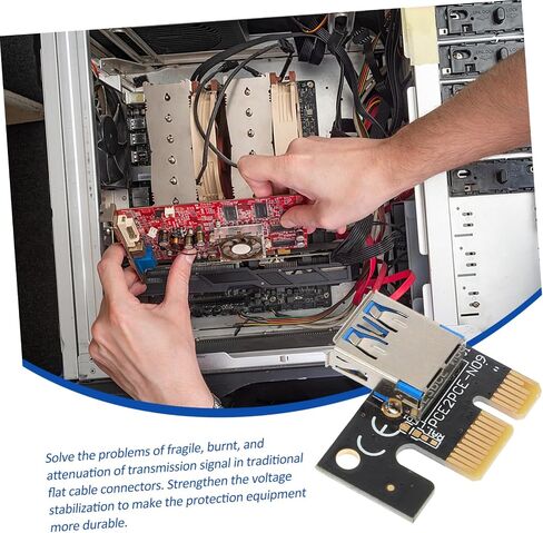 4pcs Pcie to USB to Pci-e Adapter Cards for Accessories Nvme Pcie Card High Performance and Reliable Simple Installation in Saudi Arabia