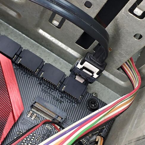 SATAs 7Pin Female to Male 90 Degree Angled Adapter for Desktop Motherboards HDDs Installation in Saudi Arabia
