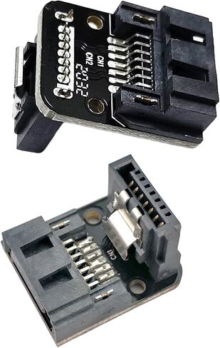 SATAs 7Pin Female to Male 90 Degree Angled Adapter for Desktop Motherboards HDDs Installation in Saudi Arabia