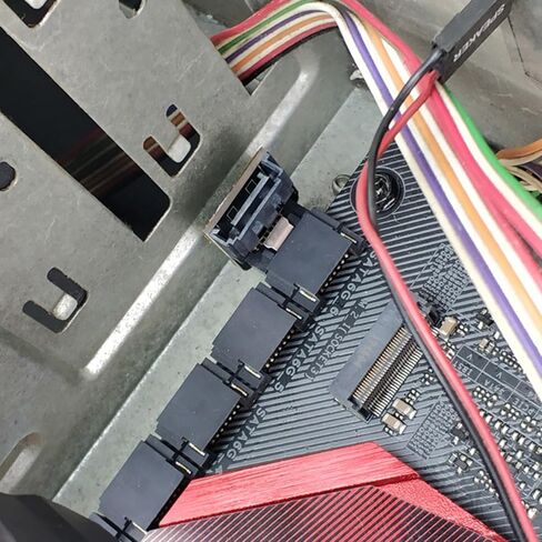 SATAs 7Pin Female to Male 90 Degree Angled Adapter for Desktop Motherboards HDDs Installation in Saudi Arabia