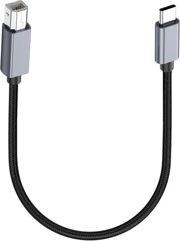 USB C to B Connection Cable Supports 480Mbps Speed Efficient for Keyboard and Music Controller Office and Home Use in Saudi Arabia
