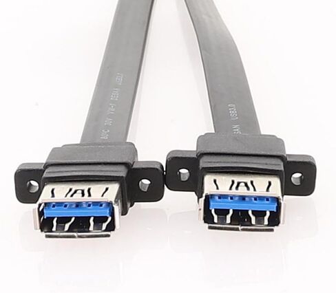 كابل اللوحة USB3.0 مع مزدوج USB منفذ للوحات الأم سريعة ومستقرة للبيانات اللوحات الأم 19PIN إلى 2Port Adapter in Saudi Arabia