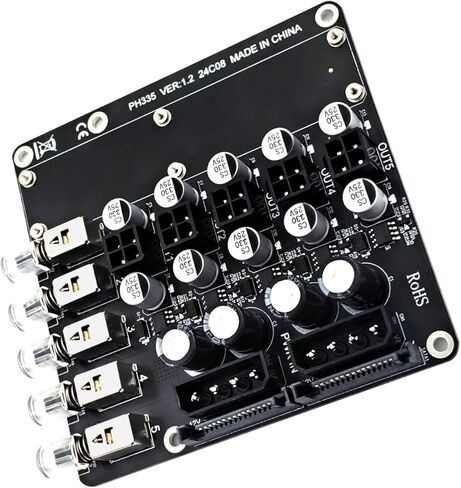 Power Switcher Switching Module 5Way Control with Mechanical and Electronic Switches for Computers in Saudi Arabia