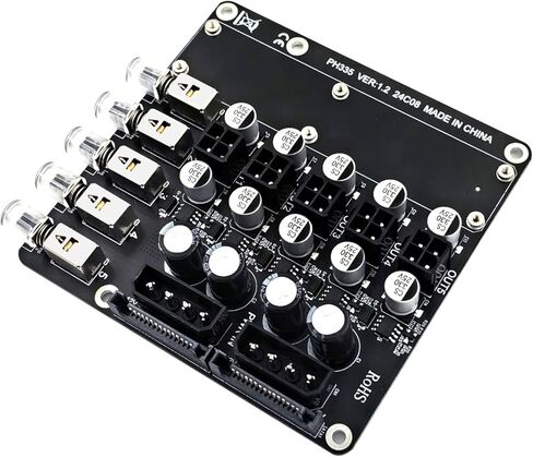 Power Switcher Switching Module 5Way Control with Mechanical and Electronic Switches for Computers in Saudi Arabia