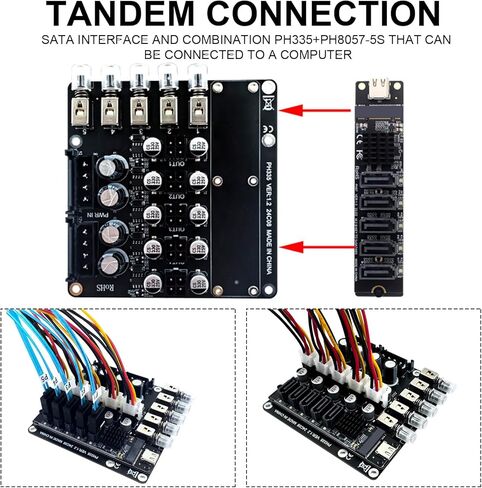 Power Switcher Switching Module 5Way Control with Mechanical and Electronic Switches for Computers in Saudi Arabia