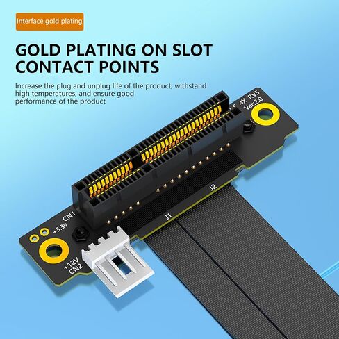 كابل PCIE إلى M Extender Risers 180/90 درجة مرنة بزاوية PCIE Card Card Cable Cable in Saudi Arabia
