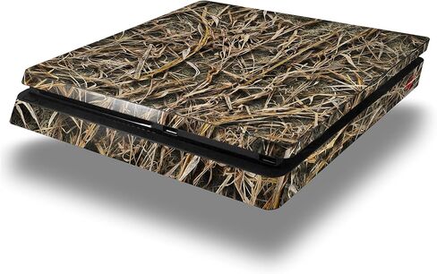 التفاف الجلد فينيل صائق متوافق مع Sony PlayStation 4 Slim Console Wraptorcamo Grassy Marsh Camo (PS4 غير مدرج) in Kuwait