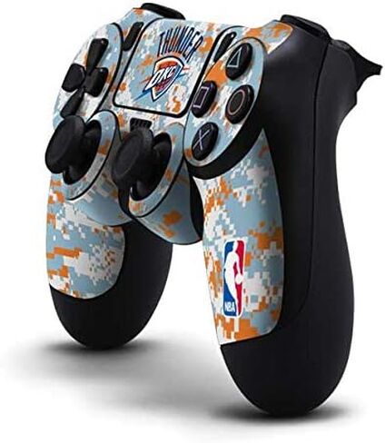 Skinit Skinit Gaming Gaming Skiner مع وحدة تحكم PS4 - NBA Oklahoma City Thunder Jersey Design in Saudi Arabia