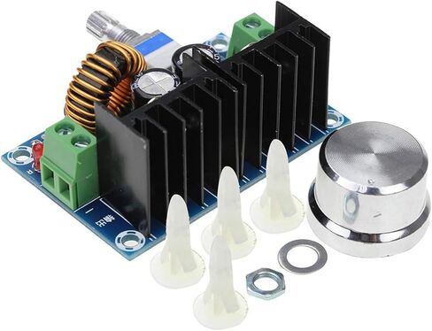 4 قطع من XL4016 DC - STEP DC - وحدات الطاقة لأسفل المحول التي تتحول من 4-40V إلى 1.25-36V ، XL4016E1 PWM خطوة قابلة للتعديل - لوحة لأسفل مع 8A و 200W. in Saudi Arabia