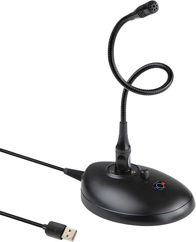 Gooseneck Xlr Microphone, Usb Conference Mic With One-Touch Mute, 360° Pickup For Desktop, Plug & Play in Kuwait