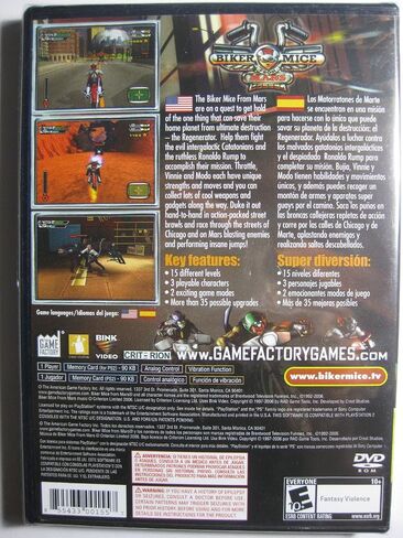 Biker Mice From Mars - PlayStation 2 in Saudi Arabia