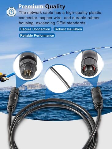yourour NMEA 2000 (N2K) 1 Meter (3ft 3 inches) Backbone, Drop or Extension Cable for Lowrance Simrad B&G Navico & Garmin Networks in Saudi Arabia