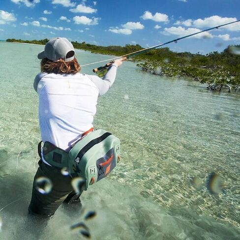Rio Products Elite Bonefish Fly Flock Line ، خط ذبابة سلووتر العائمة لصيد الأسماك الشقق ، المصممة برأس طويل وخلفي للعروض التقديمية الدقيقة للأسماك المخيفة in Kuwait