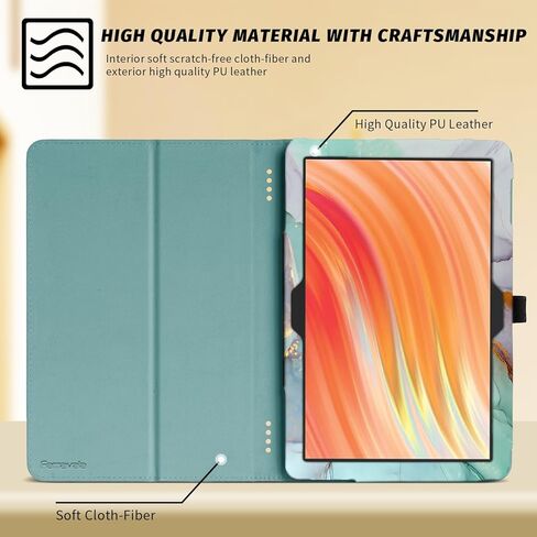 غطاء حالة Famavala Folio لعام 2024 New Amazon Fire HD 8 & 8 Plus Tablet (الجيل الثاني عشر/الجيل العاشر ، 2024/2022/2020) (أسود) in Kuwait