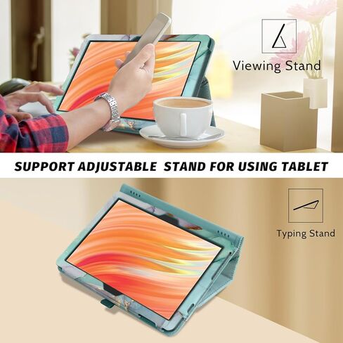 غطاء حالة Famavala Folio لعام 2024 New Amazon Fire HD 8 & 8 Plus Tablet (الجيل الثاني عشر/الجيل العاشر ، 2024/2022/2020) (أسود) in Kuwait