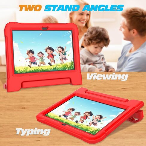 حالة أطفال لـ Amazon Fire 10 Pro/10 Plus/HD 10 Tablet (2023/2021 إصدار ، الجيل الثالث عشر/الحادي عشر) ، غطاء واقي متين للصدمات مع واقي الشاشة لـ Kindle Fire HD 10 Tablet ، Pink in Kuwait