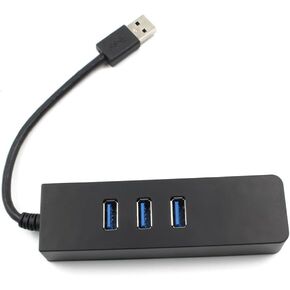 Generic USB Hub Ports and Ethernet Adapter Mbps Network Connectivity for Pc Laptop and Gaming Devices Supports Hot Swapping and Energy Efficient Ethernet in Kuwait