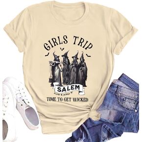 Sanderson Sisters Brewing Co Tshirt Women Halloween Shirts Funny Hocus Pocus Witches Short Sleeve Tee Tops in Saudi Arabia